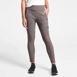 Athleta Headlands Hybrid Mid Rise Tight size 10p gray